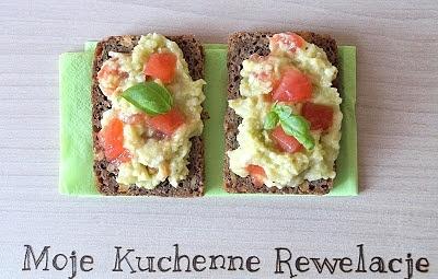 Guacamole z pomidorem