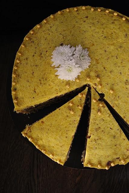 Tort dyniowy z powidłami śliwkowymi