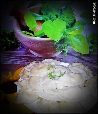 Pierogi ruskie z ciastem na pierogi