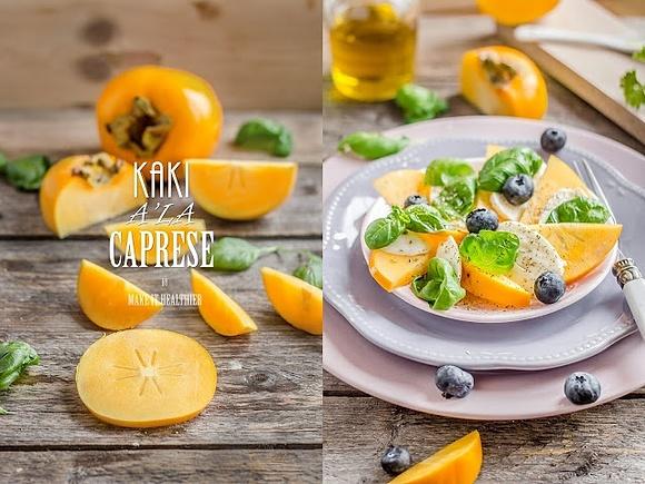 Szybka przekąska z kaki ala Caprese