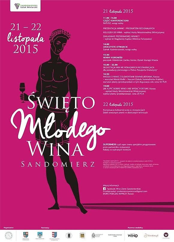 Święto młodego wina sandomierz 21-22 listopada