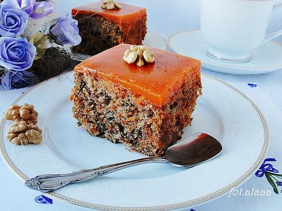 Ciasto marchewkowe z galaretką Kubuś