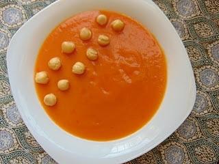 Zupa krem z dyni i papryki