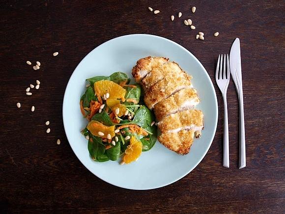 Caribbean chicken salad karaibska sałatka z kurczakiem