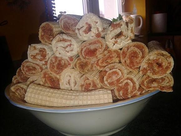 Krokiety z wafli