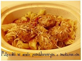 Pulpety z indyka w sosie pomidorowym