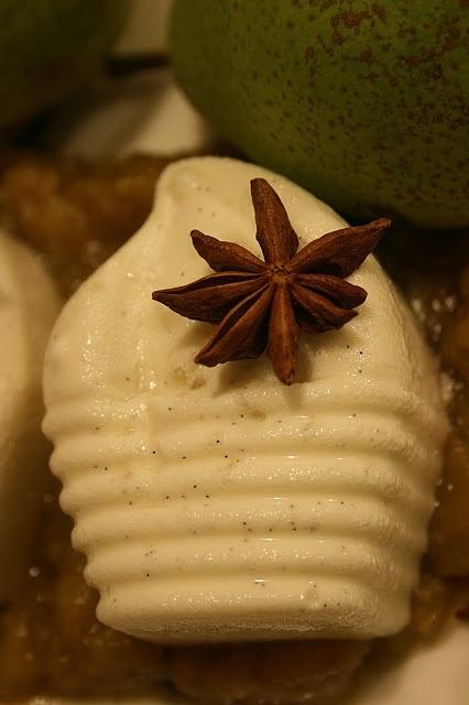 Panna cotta na musie z gruszek