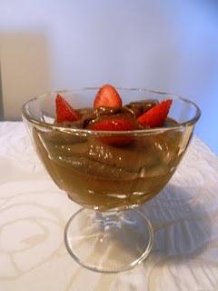 Pudding czekoladowy bez cukru