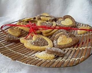 Dwukolorowe herbatniki