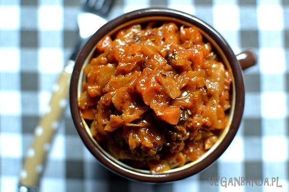 Bigos z pieczarkami