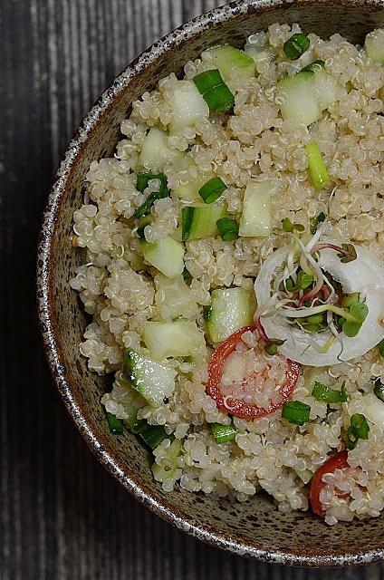 Komosa z warzywami czyli tabbouleh po mojemu