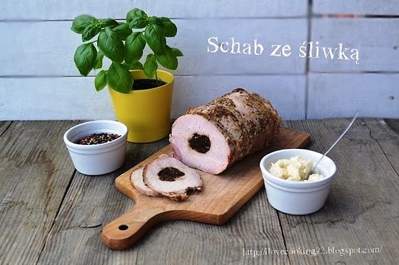 Schab ze śliwkami na świąteczny stół