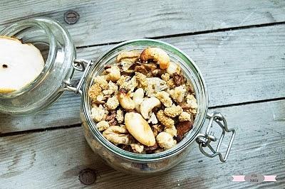 Domowa granola jabłkowa