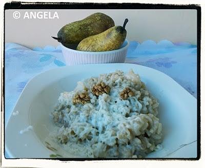 Risotto gruszkowe z orzechami włoskimi