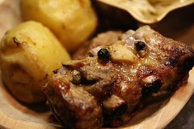 Żeberka z syropem klonowym