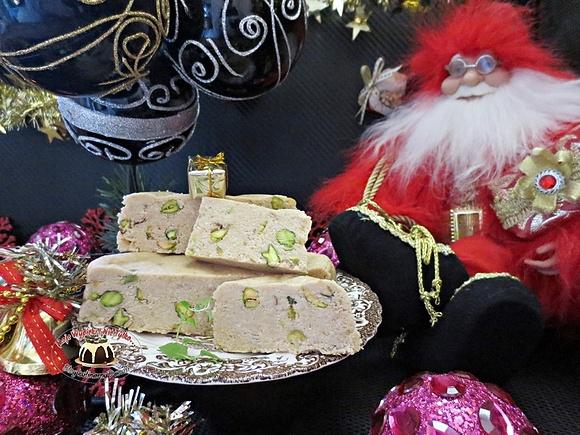 Domowa chałwa z pistacjami
