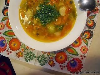 Minestrone z soczewicą