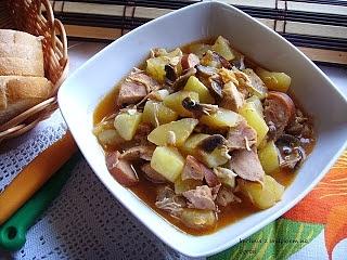 Bigos z patisonów - rozgrzewające jesienne danie jednogarnkowe