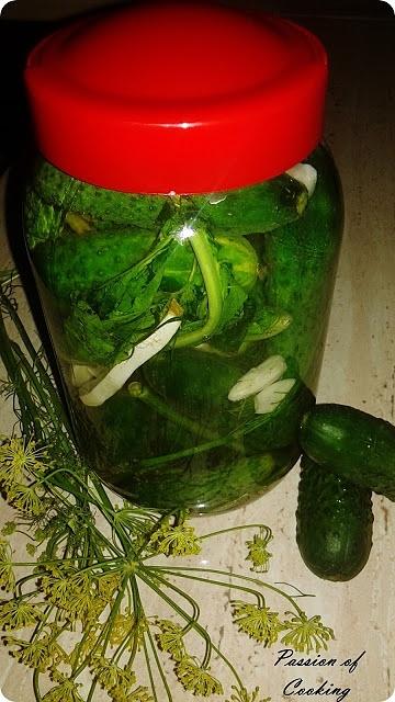 Ogórki małosolne