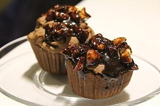 Muffinki bezglutenowe z kaszą jaglaną i karobem
