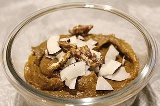 Pudding jaglany z karobem i dynią