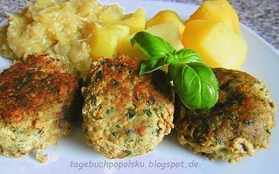 Kotlety mielone ze szpinakiem
