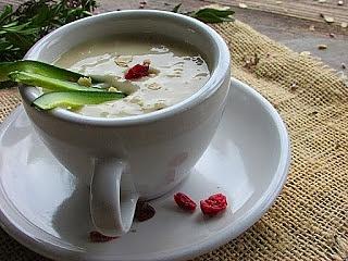 Mus z awokado, banana i maślanki