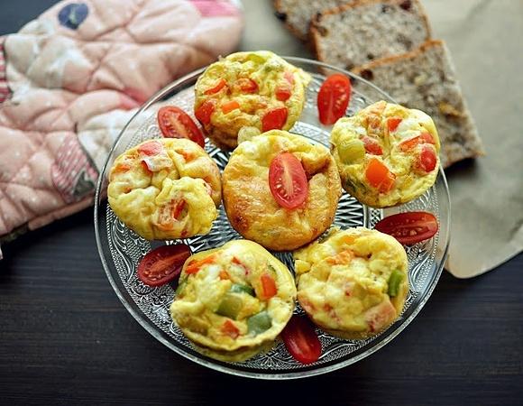 Śniadanie idealne - muffiny jajeczne