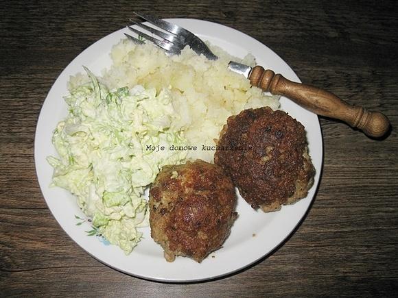 Kotlety mielone z imbirem i śmietaną