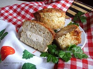 Muffinki mięsno-ryżowe z fetą zapiekane w kokilkach