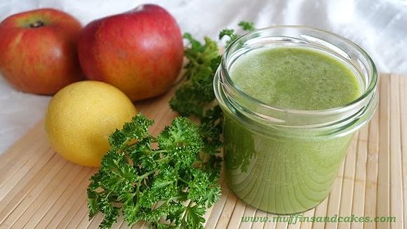 Sok z jabłka i kiwi