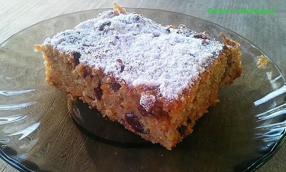 Ciasto marchewkowe z komosą ryżową