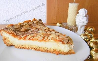 Sernik z przepisu z książki Deutsche Küche