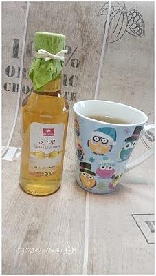 Herbata z syropem limonkowym