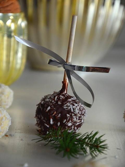 Świąteczne cake pops