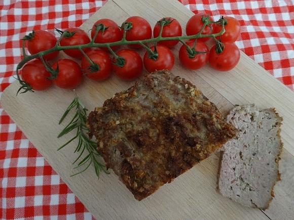 Klops na kanapkę bez glutenu i jajek