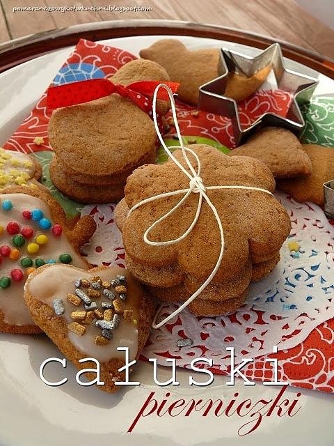 Pierniczki całuski - szybkie i smaczne ciastka na święta