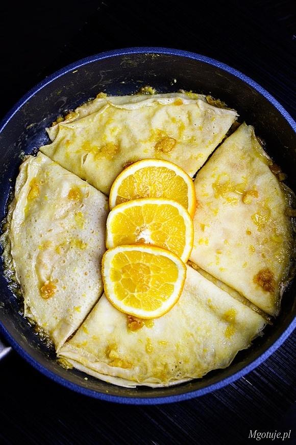 Naleśniki pomarańczowe Suzette