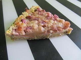 Tarta jaglano-makowa z owocami