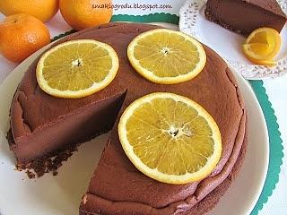 Sernik truflowy z mascarpone