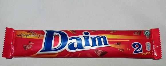 Daim - słodycz karmelowa oblana mleczną czekoladą