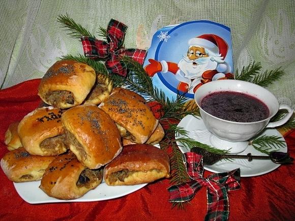 Kapuśniaki drożdżowe