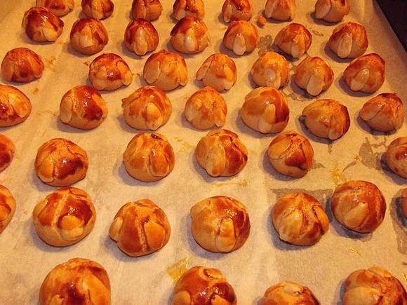 Bethmännchen niemieckie ciasteczka bożonarodzeniowe