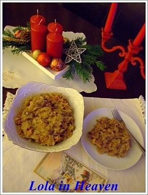 Świąteczny bigos z mięsno-grzybową wkładką