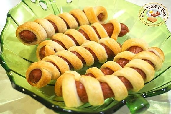 Paluszki Piastowskie w cieście francuskim