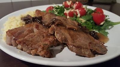 Jagnięcina z kisielem grzybowym