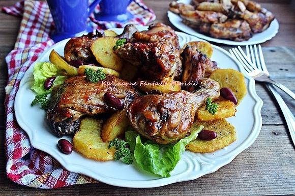 Kurczak w sosie barbecue