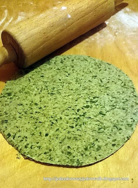 Tortilla szpinakowo-żytnia