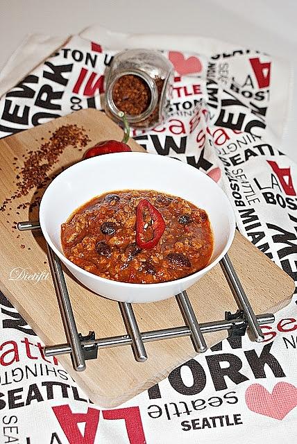 Lunch box chili con carne