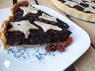 Tarta makowa z bakaliami